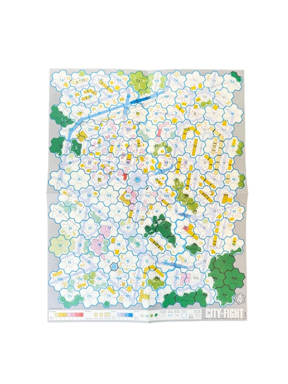 Vintage City-Fight: Modern Combat in the Urban Environment Board Game  - SPI 197 - Picture 9 of 11